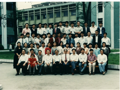 数学系九六届二班毕业照