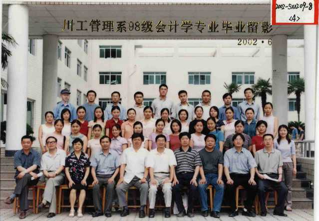 管理系1998级（2002届）会计学