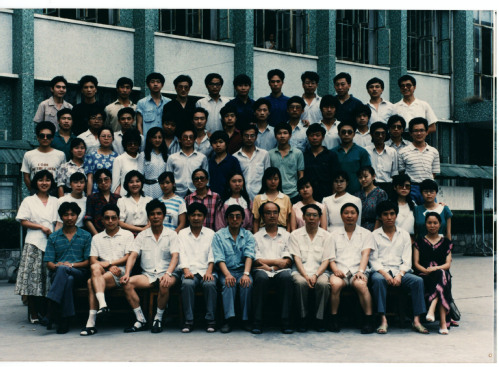 数学系九一届二班毕业照