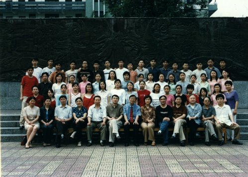 计科系2000级1班毕业照