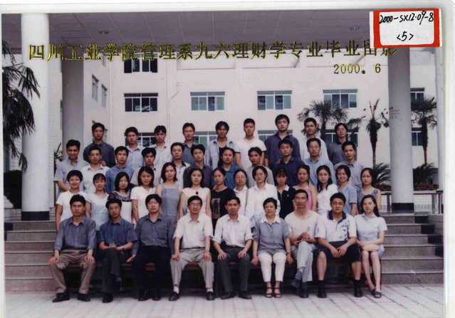 管理系1996级（2000届）理财学专业