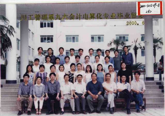 管理系1996级（2000届）会计电算化专业