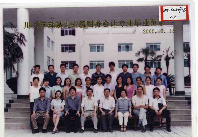 管理系1996级（2000届）财务会计专业